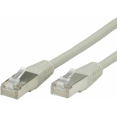 Value 21.99.0807 RJ45 CAT 6 S/FTP 7m sivý