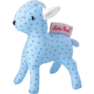 Kathe Kruse Мека играчка Kathe Kruse - Петнисто кученце, 12 cm, синьо (K178408) - baby