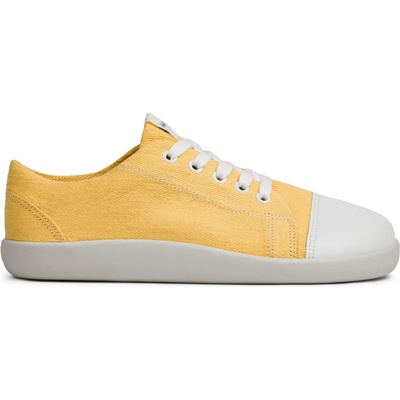 Ahinsa shoes dámské tenisky Comfort Street konopné žluté