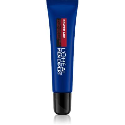 L’Oréal Paris Men Expert Power Age revitalizačný a rozjasňujúci krém na očné okolie pre mužov 15 ml