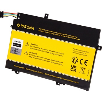 PATONA Батерия за Lenovo ThinkPad E485 / E490 / E590, 01AV463, 4100 mAh (BT/LE-E480-2)
