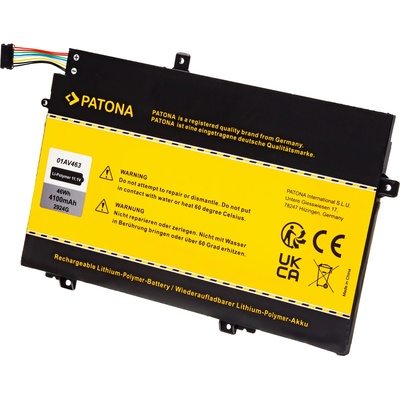 PATONA Батерия за Lenovo ThinkPad E485 / E490 / E590, 01AV463, 4100 mAh (BT/LE-E480-2)