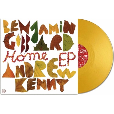 Benjamin Gibbard & Andrew Kenny - Home EP (Reissue) (Gold Coloured) LP