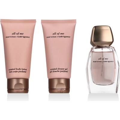 Narciso Rodriguez all of me EDP 50 ml + jemný sprchový gel 50 ml + jemné telové mlieko 50 ml