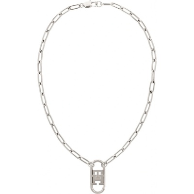 Tommy Hilfiger Štýlový oceľový náhrdelník monogram 2780725