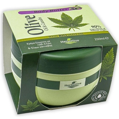 Madis Herbolive telové maslo s konopným olejom 250 ml