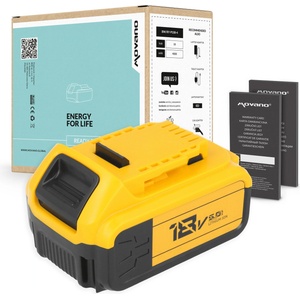 Movano Батерия за DeWalt DCB180 / DCB181 / DCB200, 18 V, 5.0 Ah (PTDW18V5)