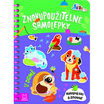 Znovupoužitelné samolepky v domě