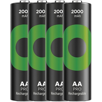 GP ReCyko Pro AA 2000mAh 4ks 1032224200 – Hledejceny.cz