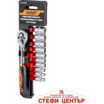 Gadget Тресчотка с вложки к-т 11 части 1/4" 4-13mm GD (330574)