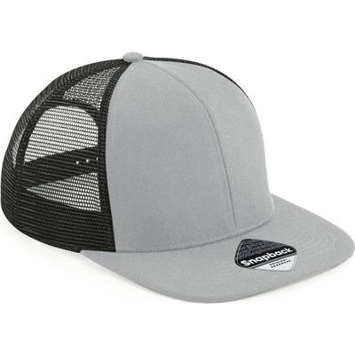 Beechfield B 664 Original Trucker 6 panelová COT53066431399-grey/black Šedá/černá