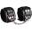 Dominate Me Leather Handcuffs D12 Black-Black