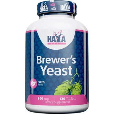 Haya Labs Brewer's Yeast 800 mg [120 Таблетки]
