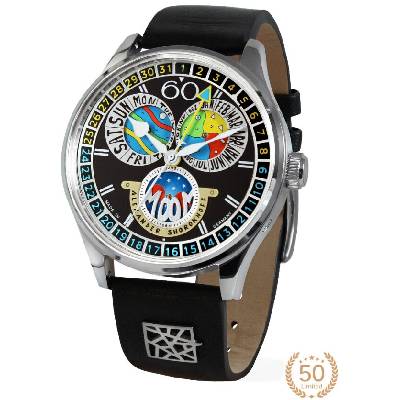 Мъжки часовник Alexander Shorokhoff FULL CALENDAR CADAMOMO LIMITED EDITION - AS. VK-CDMM4 (AS.VK-CDMM4)