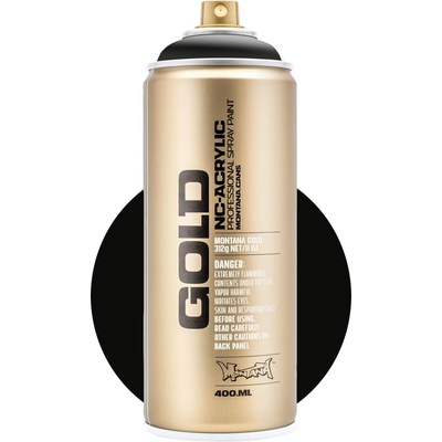 Montana Gold Спрей боя SH9000 Black 400 ml 1 бр (53.3001)