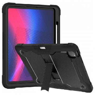 Супер устойчив калъф с поставка и място за Apple Pencil за iPad Pro 13" (2024/2025) - черен (78165)