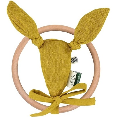 Trixie chrastítko a kousátko Kangaroo Bliss Mustard
