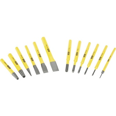 Sada sekáčů, průbojníků, důlčiků Stanley, 12dílná