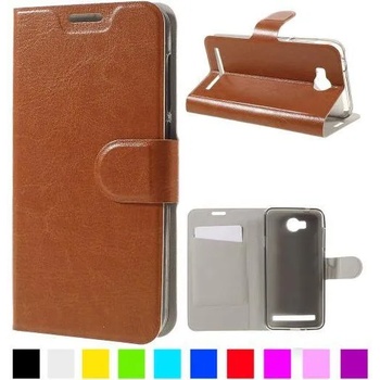 Image 1 of Huawei Y3II Magnetic Кожен Калъф и Скрийн Протектор