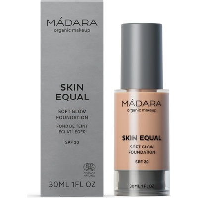 Mádara skin equal foundation rozjasňujúci make-up pre prirodzený vzhľad SPF15 30 Rose Ivory 30 ml
