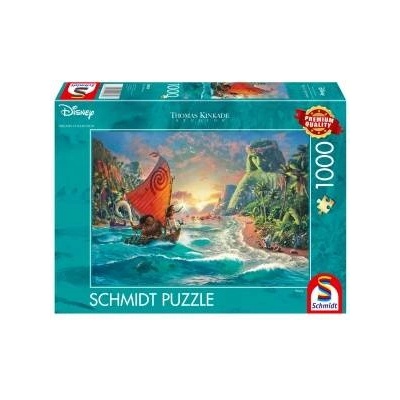 Schmidt Spiele Thomas Kinkade Studios: Moana ? Vaiana (1000 Teile)
