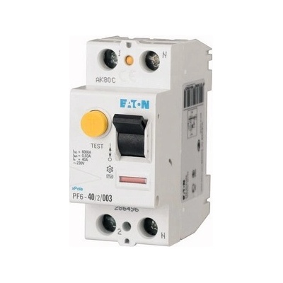 Prúdový chránič, 6 kA ;PF6-40/2/003 286496 Eaton Electric