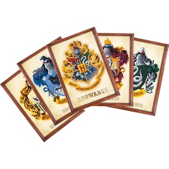 Image 1 of ABY style Картички Хари Потър - Хогуортс 5 бр