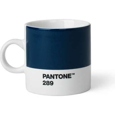 Pantone Tmavě modrý keramický hrnek na espresso Espresso Dark Blue 289 120 ml