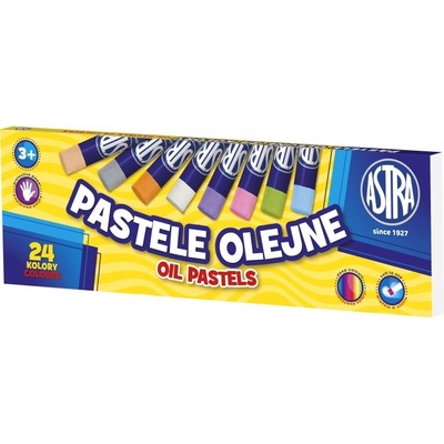 Astra olejový pastel sada 24 ks