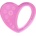 Canpol Водна чесалка Canpol - Heart, розова (2/294C)
