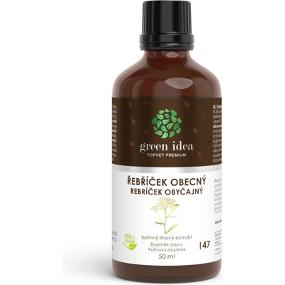 Green idea Rebríček obyčajný tinktúra 50 ml