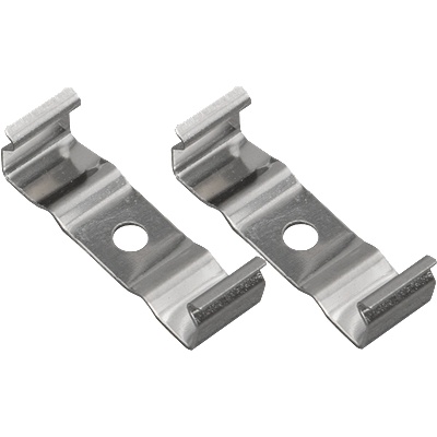 Ultralux КОМПЛЕКТ МОНТАЖНИ СКОБИ ЗА ПРОФИЛ apn214 - 2 БР. - apn214ms (apn214ms)