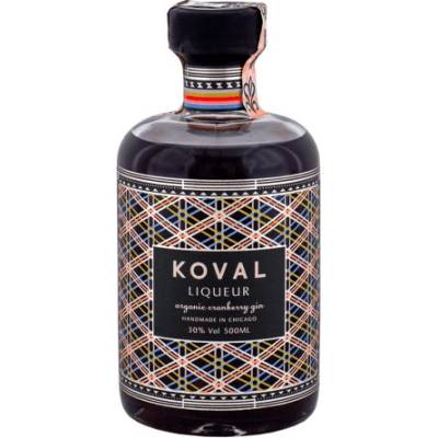 Koval Cranberry gin liqueur Organic 30% 0,5 l (čistá fľaša)