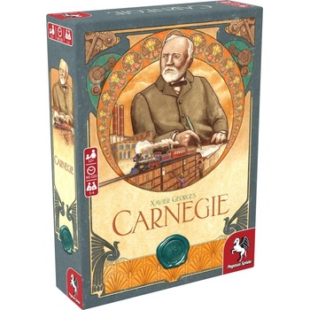 Pegasus Spiele Настолна игра Carnegie - стратегическа (57007G)