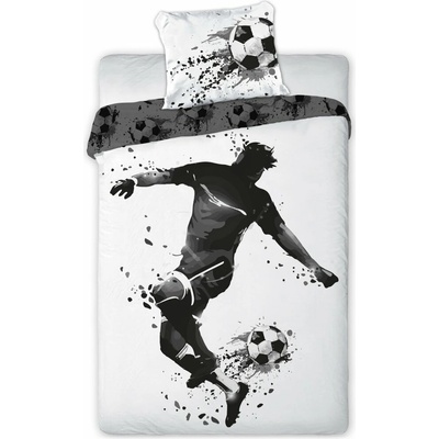 Faro bavlna posteľné obliečky Futbalista 100% bavlna 140x200 70x90
