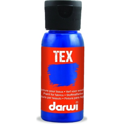 Darwi TEX Farba na textil 100050203 antická modrá 50 ml