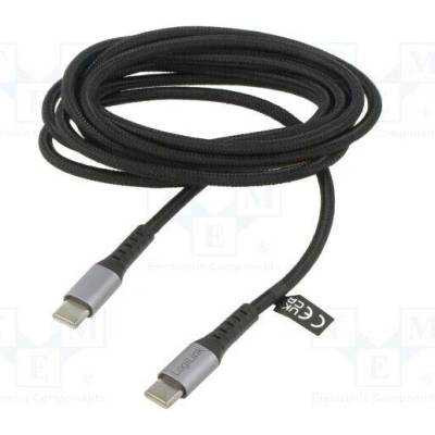 Logilink CU0424 USB 2.0 USB C vidlice z obou stran 2m černý