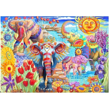 Bluebird Sloni v zahradě 2000 dielov