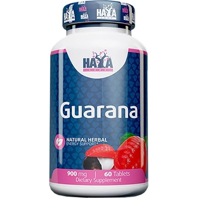 Haya Labs Guarana 900 mg [60 Таблетки]