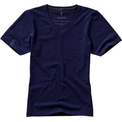 Kawartha Dámske tričko s krátkym rukávom V NECK navy modrá