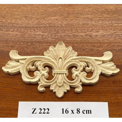 Ann Zeng Dřevěný ornament Z 222 16x8 cm barva přírodní 1 ks