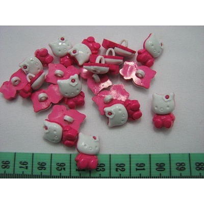 Gombík detský KITTY O 1x2cm