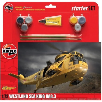 Airfix Голям стартов сет на хеликптер " Westland Sea King HAR. 3" м. 1/72 (985307)