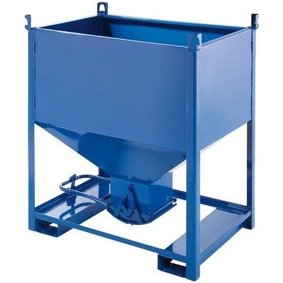 HTI Kontejner silo se spodním výsypem 1000 l MC-7243