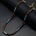 HARAHU Колие ab-34060 - Кафяво / Тюркоазено kp34060