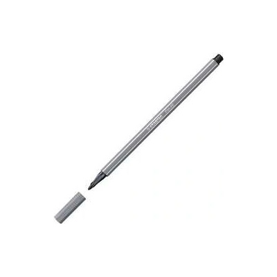 Stabilo Pen 68 tmavá sivá