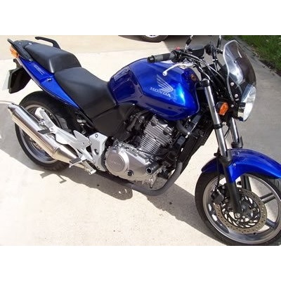 Padací chrániče, Honda CBF500 '04-, bílé