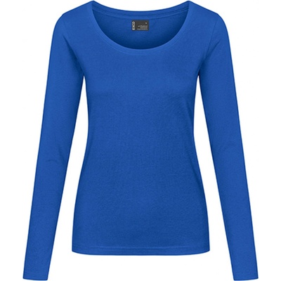 Dámské tričko s dlouhým rukávem Promodoro Kobaltová modř