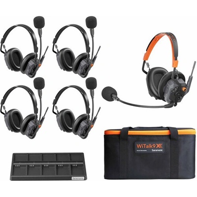Saramonic WiTalk9 X 5-Person Dual-Ear Wireless Full-Duplex Intercom System