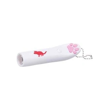 TRIXIE Catch the Light LED Pointer, Mouse- Забавна играчка за котки - лазер с фигурка мишка, 11 см
